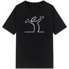 Style Streetwear Tee Round Neck Casual Tops Happy Fashion CamisetasT Shirt La Linea The Line Osvaldo Cavandoli TV