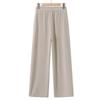 Bao Lian Duo Women's Summer Elastic Waist Wide-Leg Pants