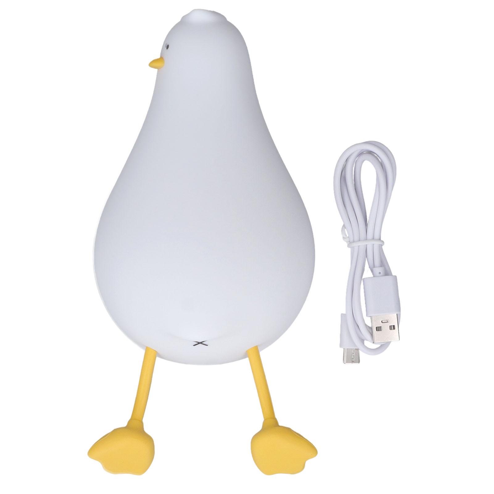 

Мультяшный ночник мягкий свет перезаряжаемый кран управления водонепроницаемый детский светильник для малышей