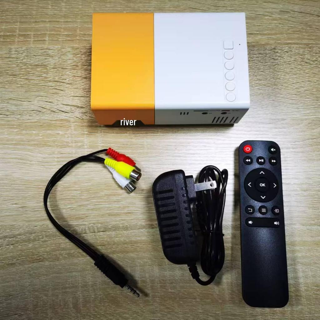 YG300 Children's Mini 1080P Portable Projector for Living Room Wall Projection