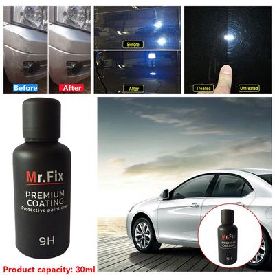 9H Car Oxidation Liquid Ceramic Coat Super Hydrophobic Glass Coating Set 30ml