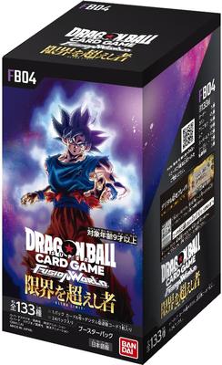 BANDAI Dragon Ball Super karetní hra Fusion World Booster Pack Ten, kdo překračuje limity 24 balíčků [FB04] (BOX)