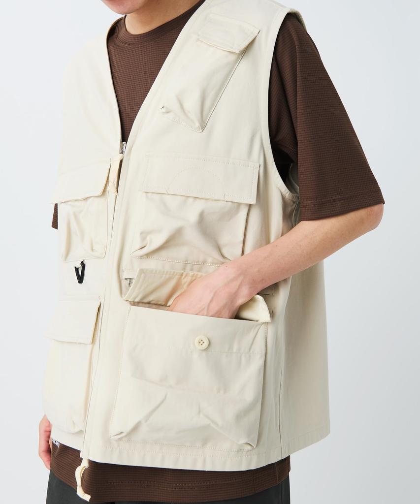 TAKIBI Fischgrätweste Weste FOLIAGE M [Snow Peak] VT-26SU003 Herren Damen
