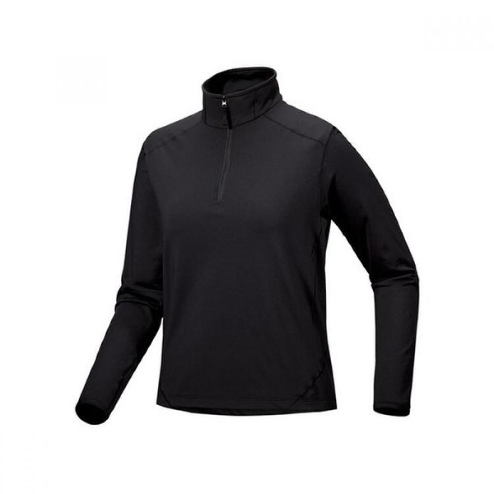 Arc Teryx Kyanite Lightweight Zip Neck Women S atoSwx6418 Black MD Free