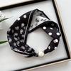 Soft Pearl Silk Scarf Thin Neckerchief Elegant Neck Scarf  for Women