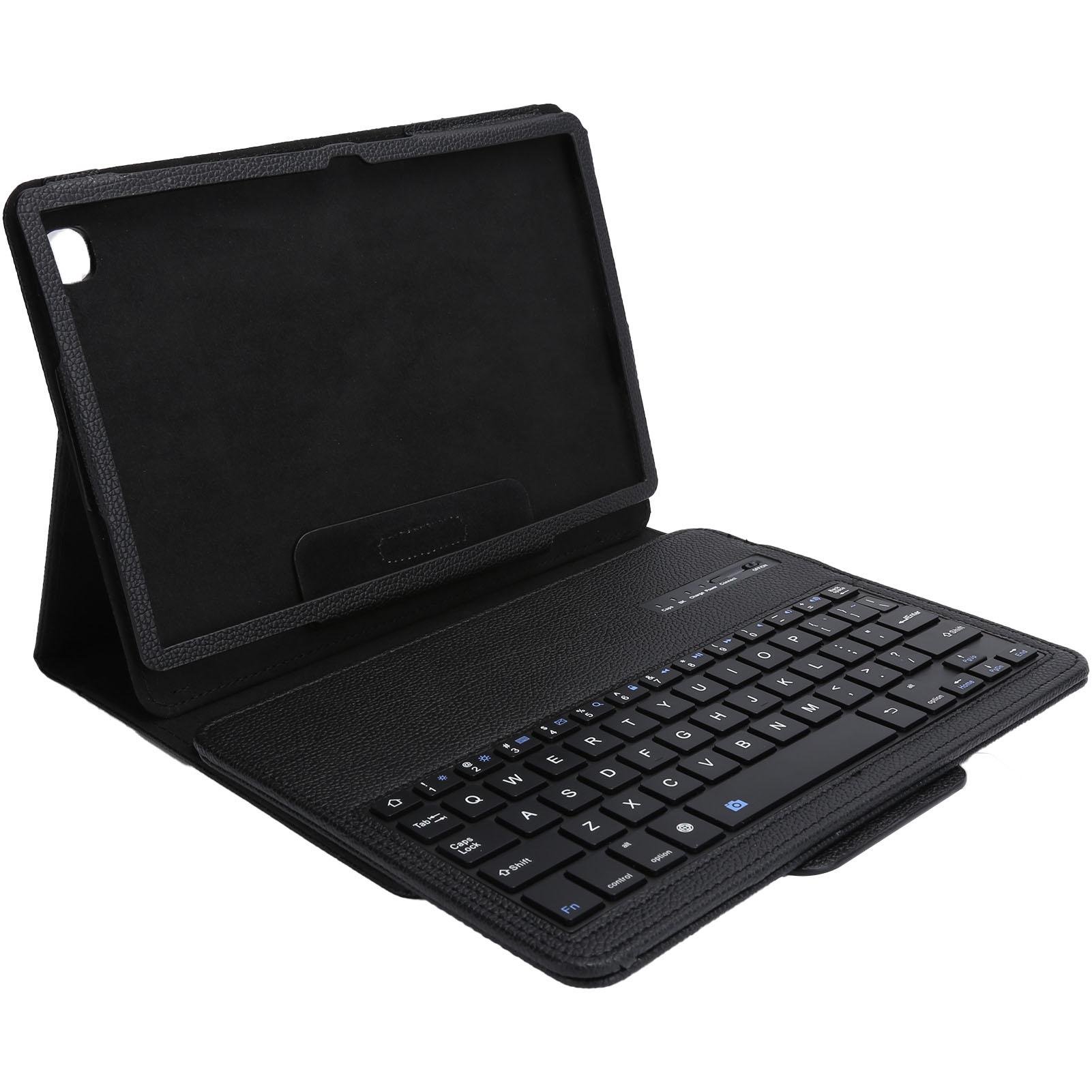 

Bluetooth-клавиатура с чехлом для Samsung Galaxy 10.4in 2020 Tab A7 T500505 кожаная подставка черная