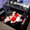 Custom Name Necaxa Football Design Rug Game Carpet, Floor Mat for Bedroom Living Room Entryway Rug, Home Decor Idea Gift for Christmas Birthday