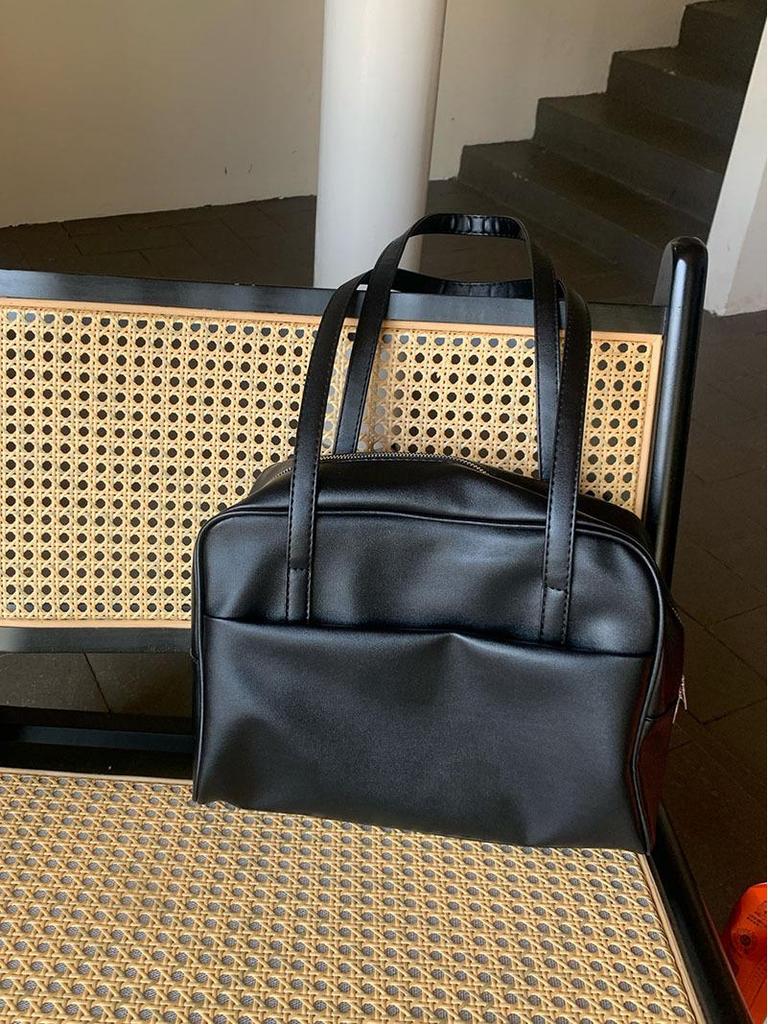 Women's Korean Retro Large Capacity Shoulder Tote Bag - Autumn 2025 Edition