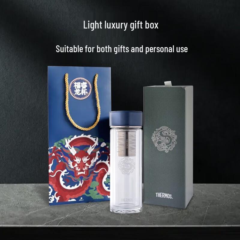 

Thermos Furuilong Double-Wall Glass Teacup