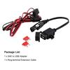 Motorcycle  Waterproof  Sae To Usb Phone Gps Charger Adapter  12V