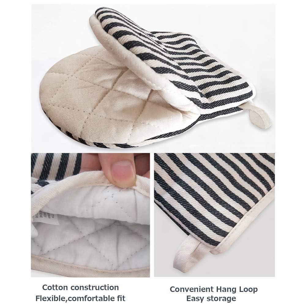 Soft Mini Oven Mitts Thicken Microwave Mitts Portable Oven Hand Clip