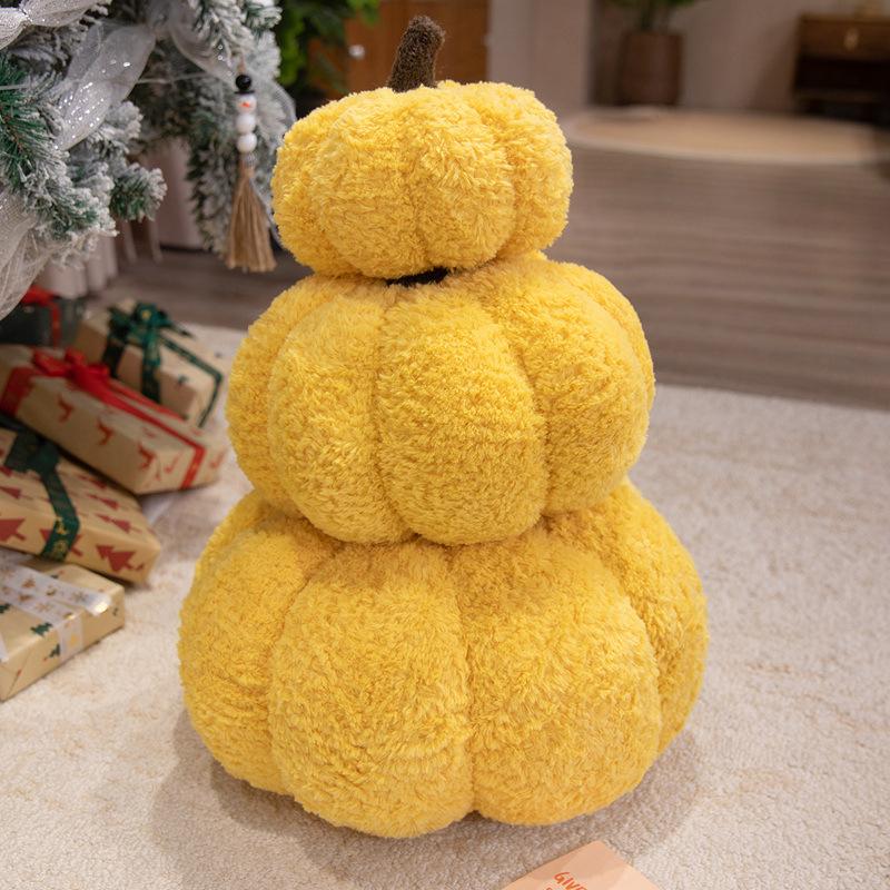 Nordischer Stil Kürbis Kissen Plüschtier Puppe Kürbispuppe Haus Sofa Kissen Dekoration Mädchenpuppe