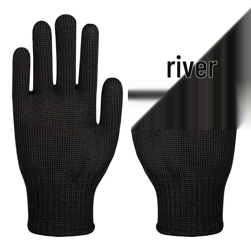 AMS S1037 Level 5 Steel Wire Cut-Resistant Gloves M