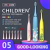 Colorful Automatic Electric Toothbrush For Kids With Soft Silicone Bristles