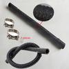 Built In Steel Wire Silicone Hose Black Silicone Connecting Tube ID16-110mm Silicone Hose Radiator Inlet High-pressure Rubber Jo
