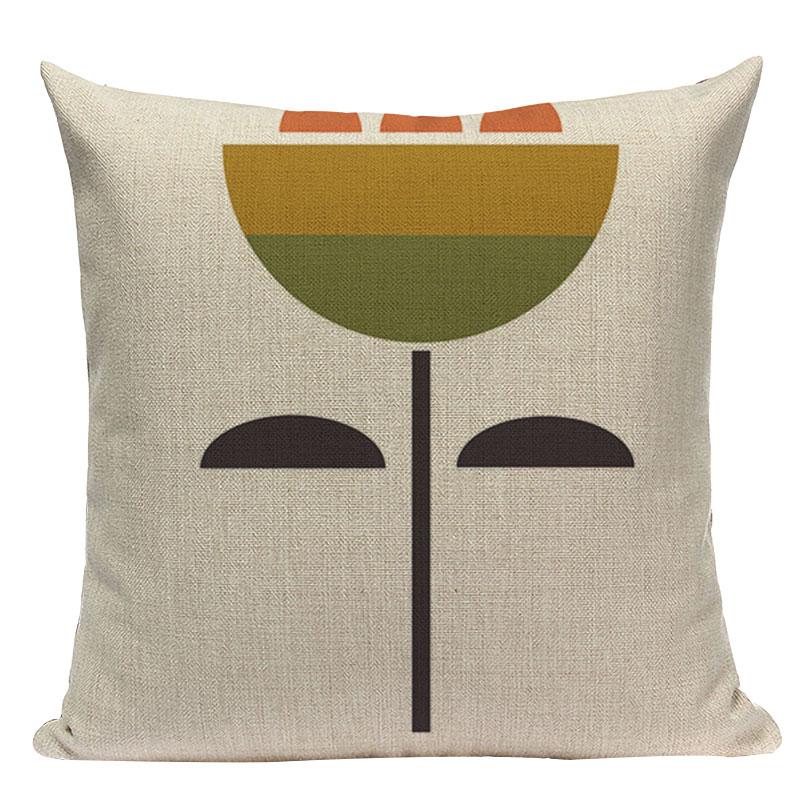 Nordic Home Decor Cushion Covers Geometric Cushions Case Decorative Pillows Cover Custom Vintage Spring Cushion For Sofa Cases