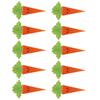 Pack Of 10 Easter Treat Boxes Cardboard Candy Box Carrot Shape Candy Container For Spring Gifts And Cookies Organizing