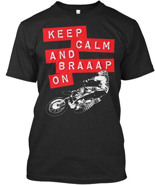 Сохраняй спокойствие и жми на газ Футболка Сделано в США Размеры от S до 5XL 3XL