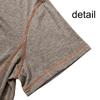 Men's Breathable Casual Short Sleeve Henley Button Cotton Lightweight Soft T-shirt for Male Comfortable Fit Loose Work Vacation Pullover Top
