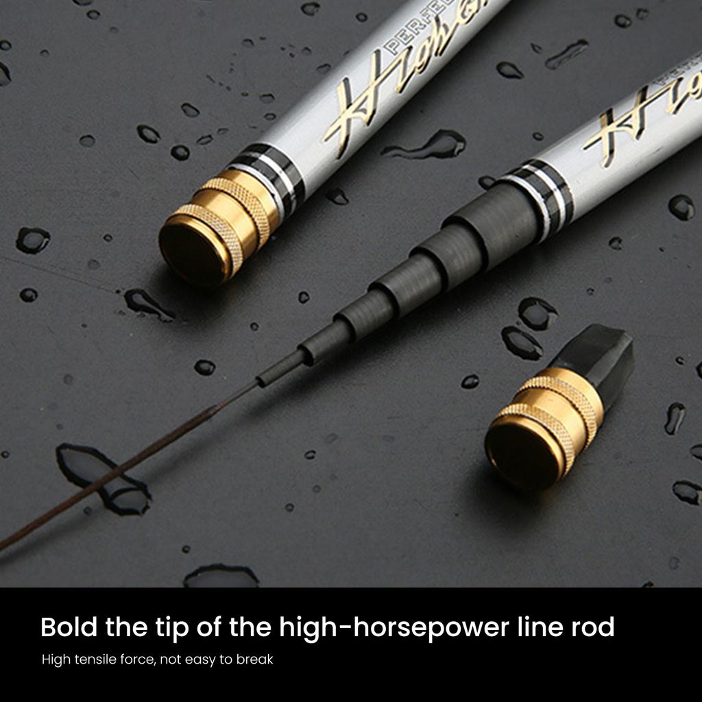 Carbon Stream Angling Rods With Lightweight Rod Body For Lake Fishing Use