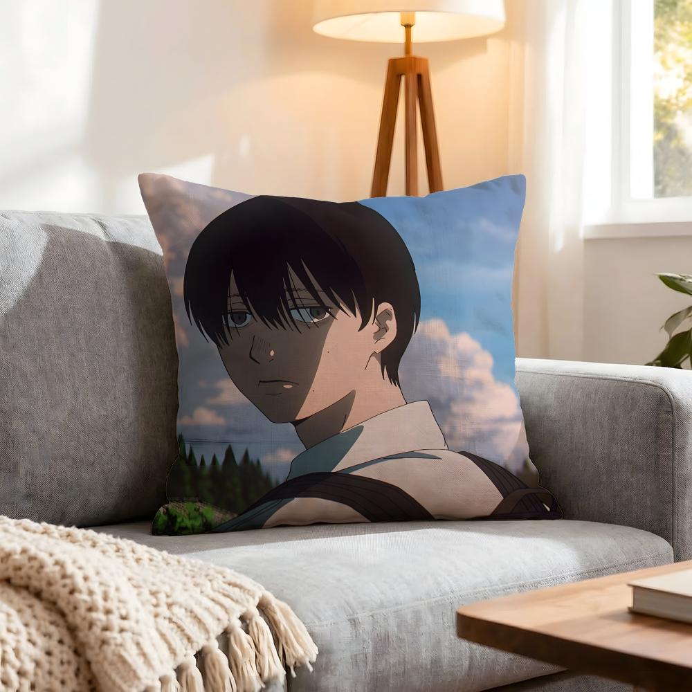 Manga The Summer Hikaru Died Cushion Cover 1Pcs Decorative Covers Soft Cushion Case For Sofa Couch Decor 40X40 45X45 Pillowcases