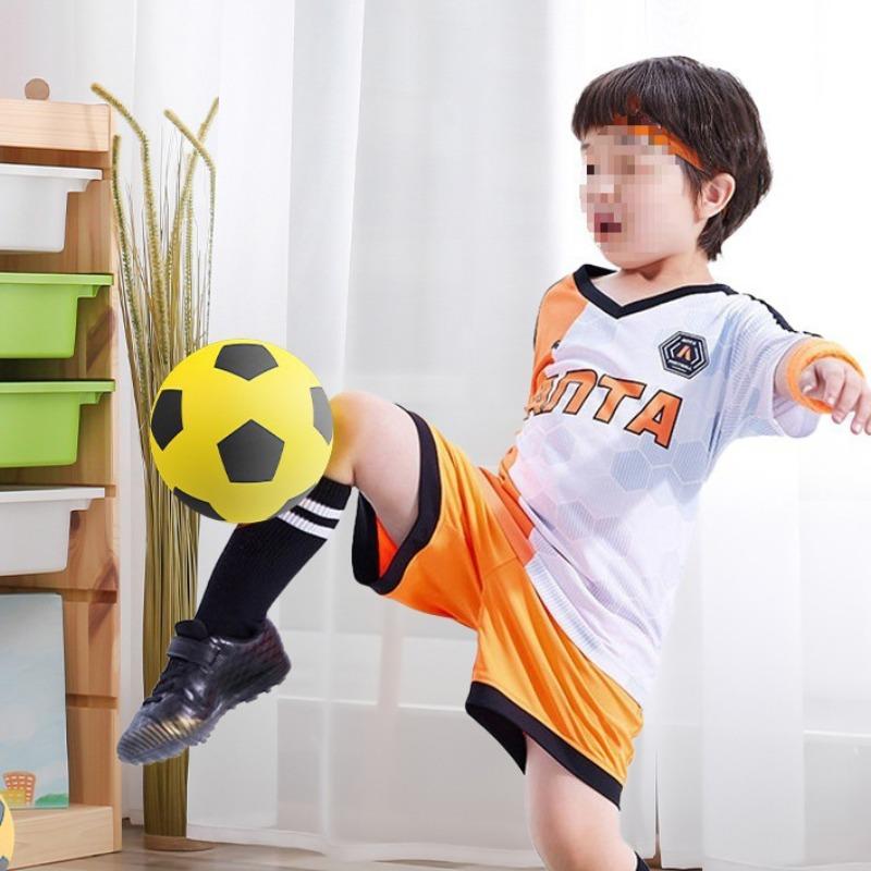 Pallone da Calcio in Schiuma Silenzioso Morbido Alta Rimbalzante Allenamento Silenzioso Indoor