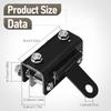Adjustable Carbon Steel Bumper Hitch Trailer Towing Hook for Snow Sleds Trailers Delivering Superior Towing Power