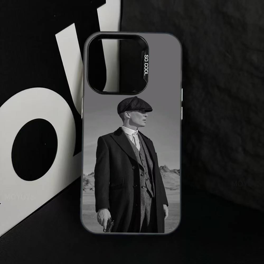 The R-Ruler of S-Shelby Phone Case For iPhone 17,16,15,14,13,12,11 Plus,Pro Max,XS,Colored Silver Plated Inside Cover