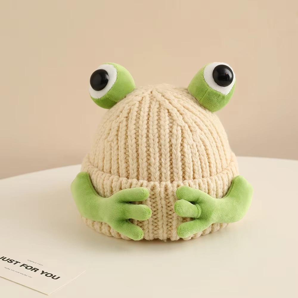 Ztluštěné teplé pletené čepice, větruodolné, ochrana sluchu, čepice, svetr, princeznovská čepice, podzim/zima