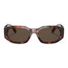 Versace 4361F Elegant Logo Irregular Frame Sunglasses Unisex Sunglasses Tortoise 0VE4361F-521773