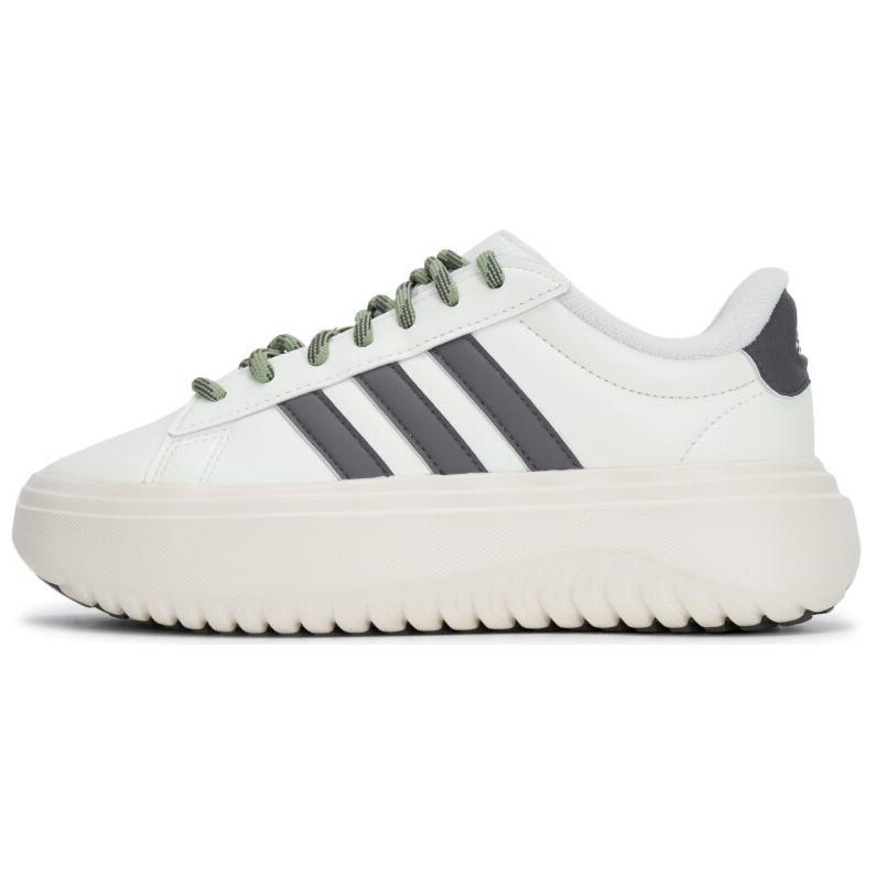 (WMNS) adidas Grand Court Platform Ivory Black Women s IH2427 EU 39⅓