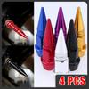 Car Tire Valve Caps Car Motorcycle Wheel Tire Valve Caps Spike Shaped Aluminum Car Styling Auto Exterior Accessories Valve Stems 1