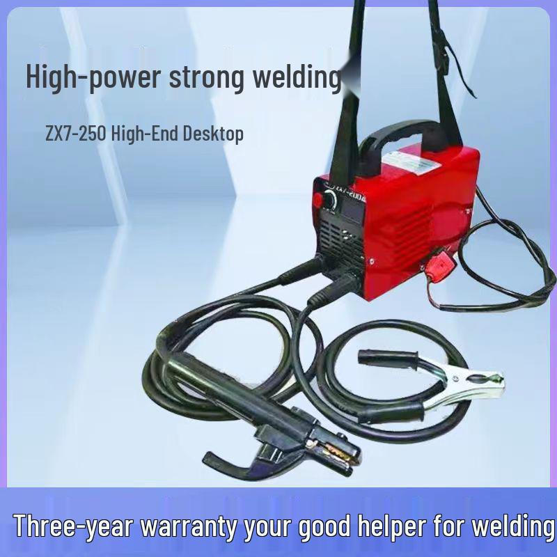 Aparat de Sudură DC Casnic 250A 220V Complet din Cupru - Tip Rucsac Compact