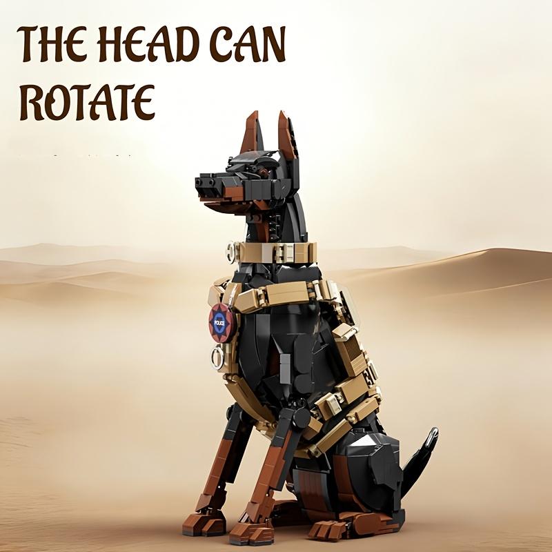 The Ideal Building Block Set For Doberman Dog Lovers, Decorative Pieces For Living Room, Room, Office, Christmas, Valentine'S Day, Halloween, New
