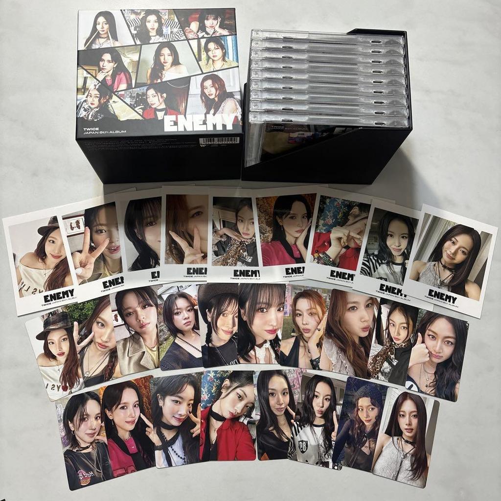 [USED] TWICE ENEMY Anniversary collection BOX