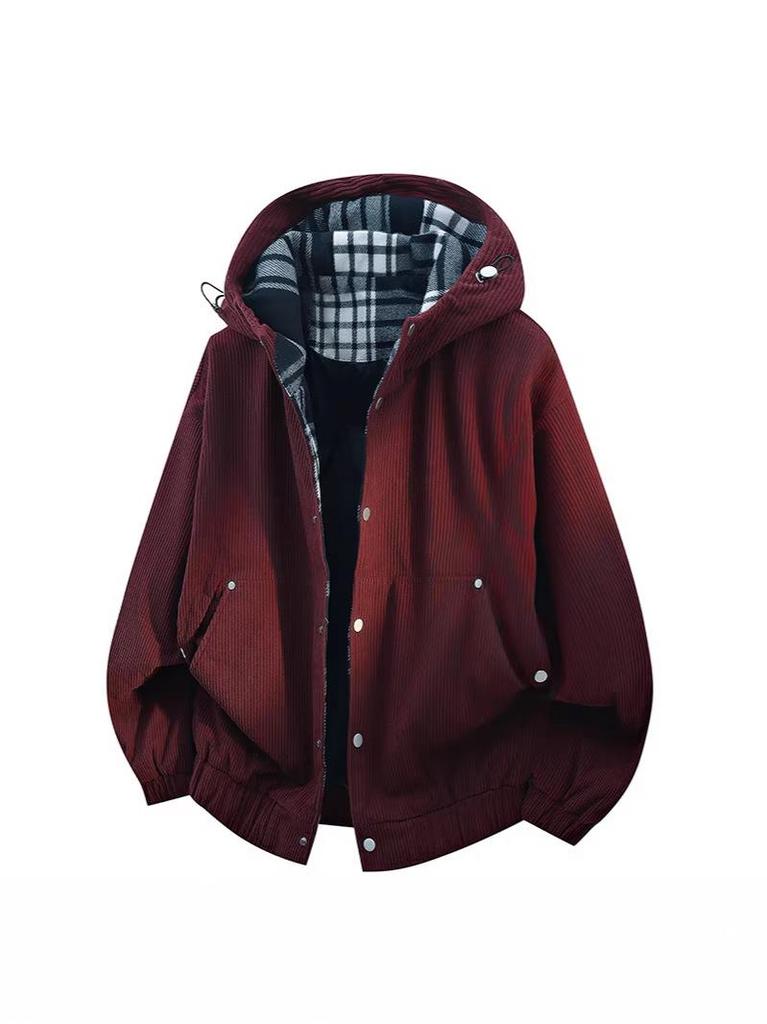 Spring 2026 Men's Trendy Corduroy Jacket: Versatile Youth Fashion Outerwear