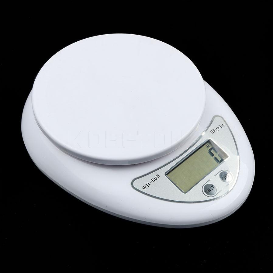 5kg/1g LED Electronic Scales Food Coffee Balance Measuring Weight Portable Digital Baking Scale Kitchen Accessories Tools