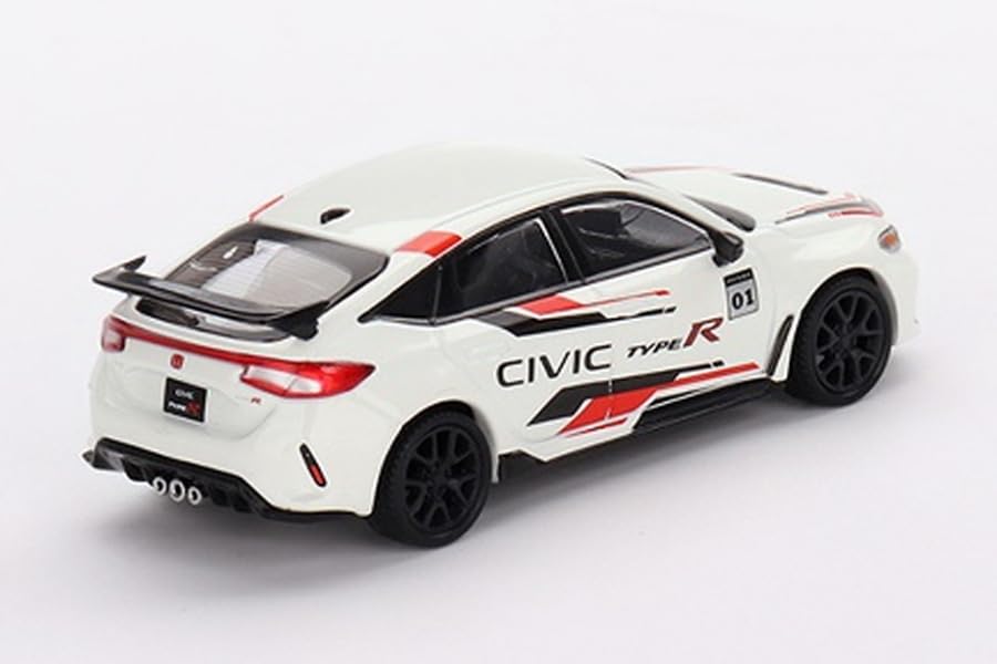 MINI GT 1/64 Scale Honda Civic Type R 2023 Honda Thanksday Vietnam Left-Hand Drive Finished Product