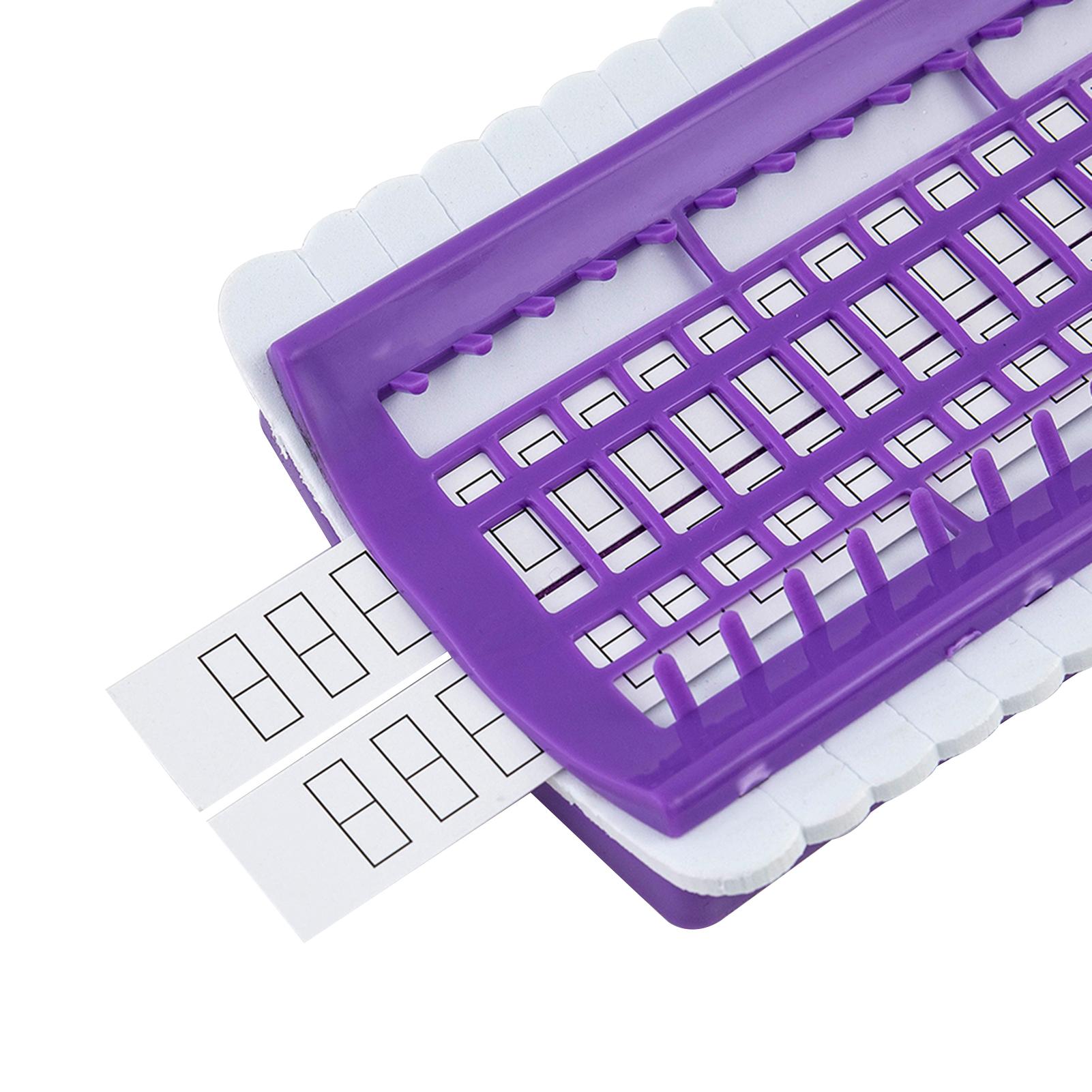 

Органайзер для ниток для вишивки хрестом, 50 позицій, тримач для ниток, інструмент для рядків швейних аксесуарів рожевий червоний колір