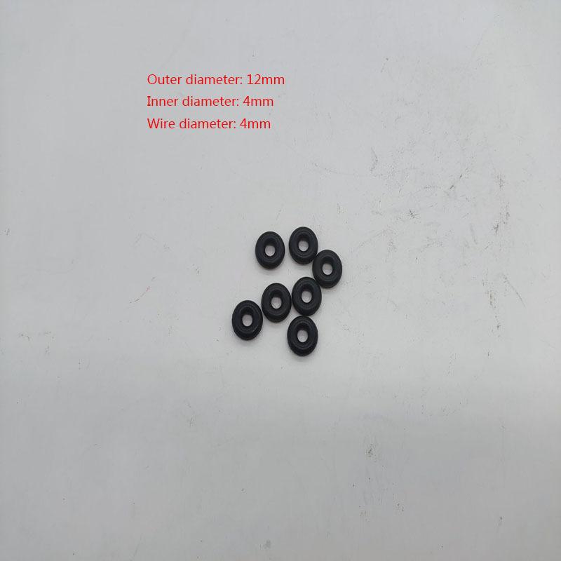 100 Pcs Of Tire Changer Pedal Parts 12x4 MM Air Control Valve Sealing O-Ring Accessories