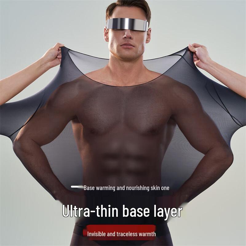 

GUJIN Мужской ультратонкий антибактериальный термотоп-базовый слой XL