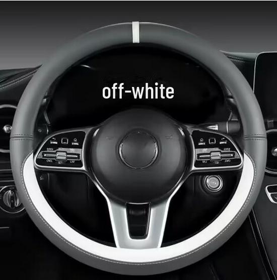 Panappi Cross-border Car Steering Wheel Cover In Various Colors for Medium-Sized Handles, Protects Car Steering Wheel from Wear and Tear.