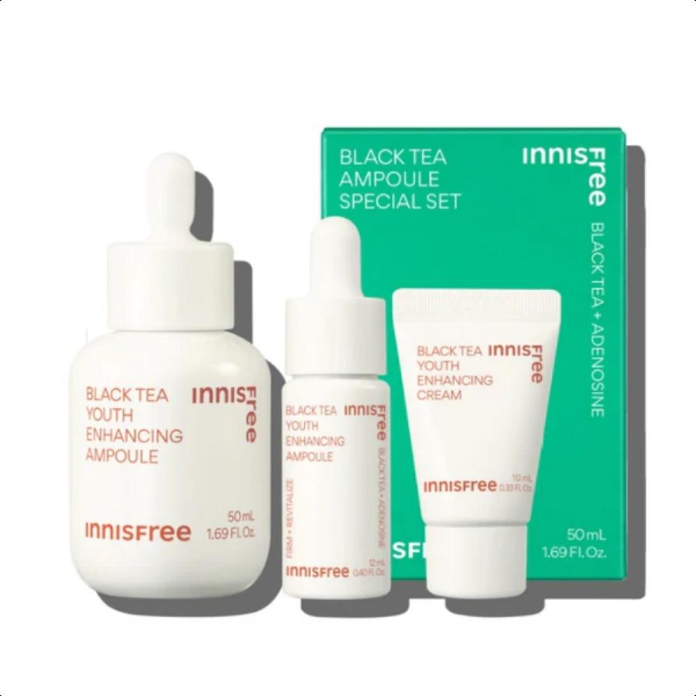 Innisfree Nouvel ensemble Ampoule Élasticité Jeunesse Thé Noir