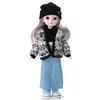 Moda Kazak Seti 1/6 Bjd Bebek Yedek Giysileri Kız veya Erkek Bebek Etek Aksesuarları 30cm Bebek Çocuk Kız Oyuncak Hediye