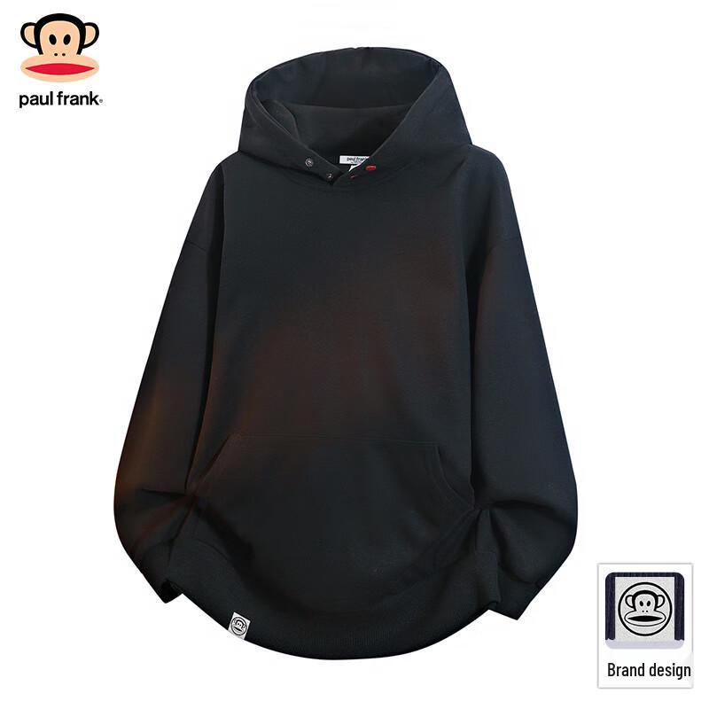 

Paul Frank Men s American Style Hooded Heavyweight Loose Sweatshirt 3XL