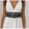 New Rivet Wide Binding Waist Belt Shein WISH Belt