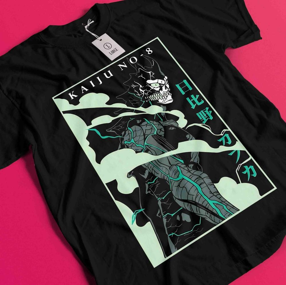 

Kaiju No 8 Tshirt Kafka Hibino Shirt Mina Ashiro T-Shirt Gen Narumi Tee Soshiro AA188 4XL