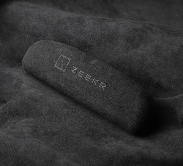 For Zeekr 001 009 X 007 7X 2021-2026 Suede Sunglasses Holder Car Glasses Storage Box Interior Modified Upgrade Parts