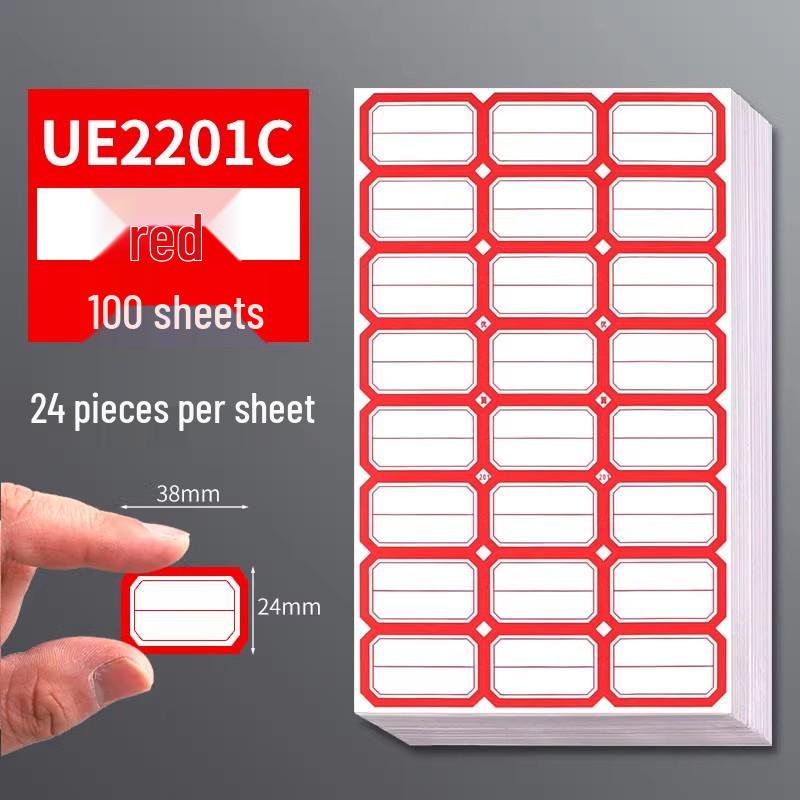 Roztomilé vodotěsné samolepicí poznámkové samolepky - Malé ručně psané štítky