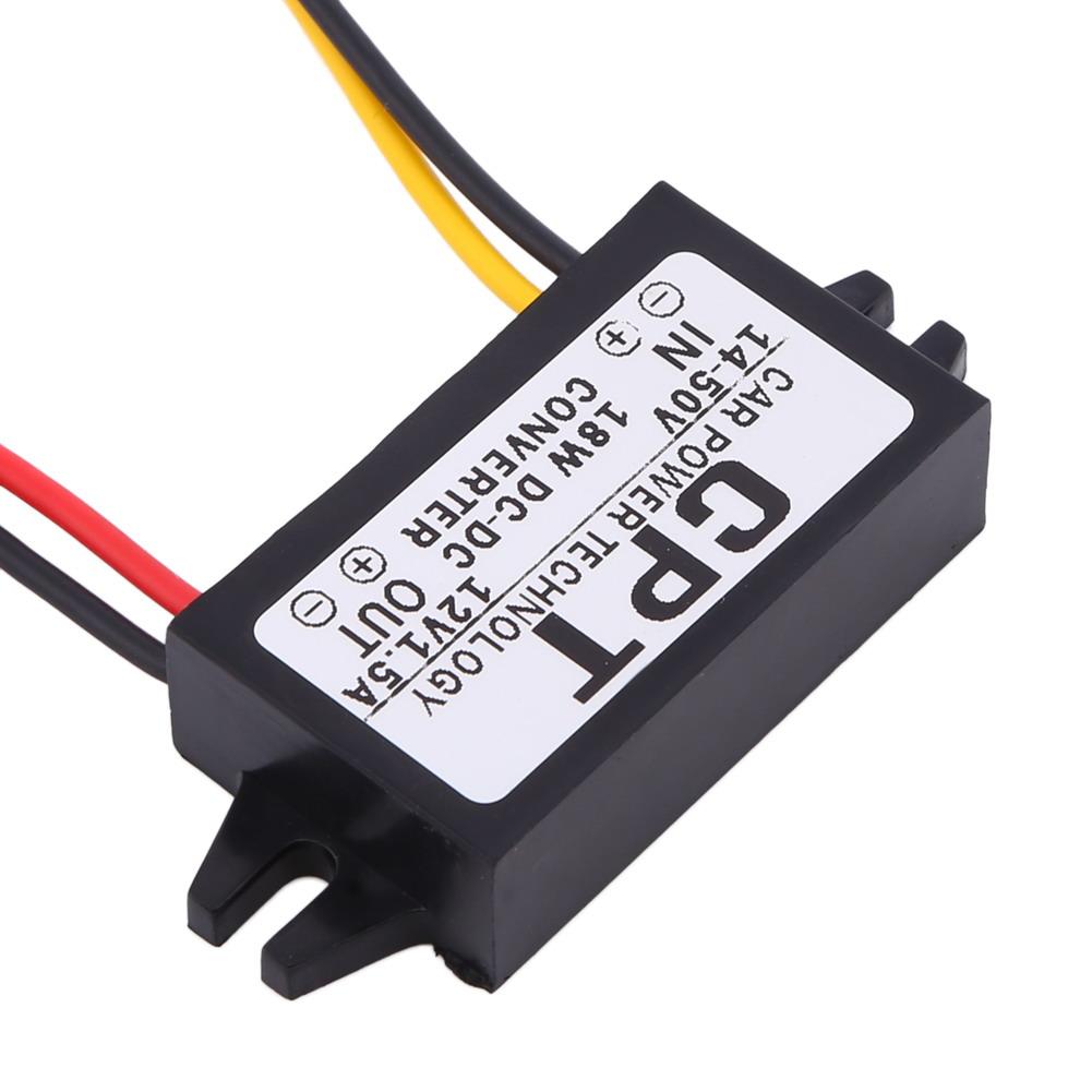 14-50V To 12V DC Converter Overload Protection DC 14-50V To 12V Voltage Converter Regulator High Efficiency for Car Device